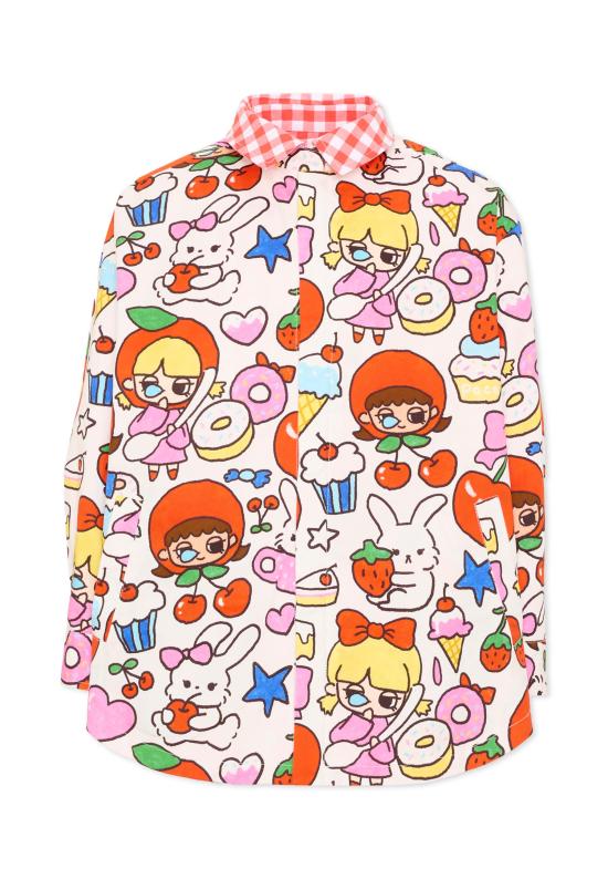 26FW [키즈] Poco blush 셔츠 SS26125 RED - OTHER BRANDS