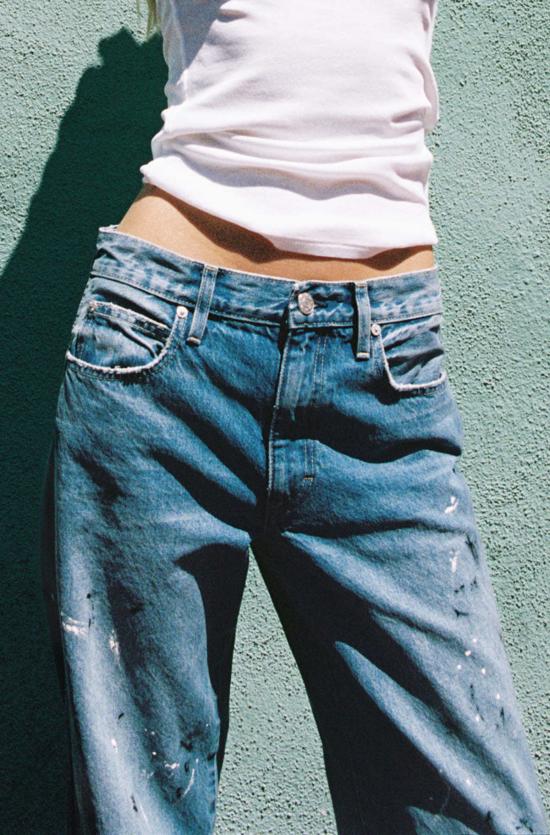  아모 데님 데님 팬츠 빌리 섀터 진 - AMO DENIM
