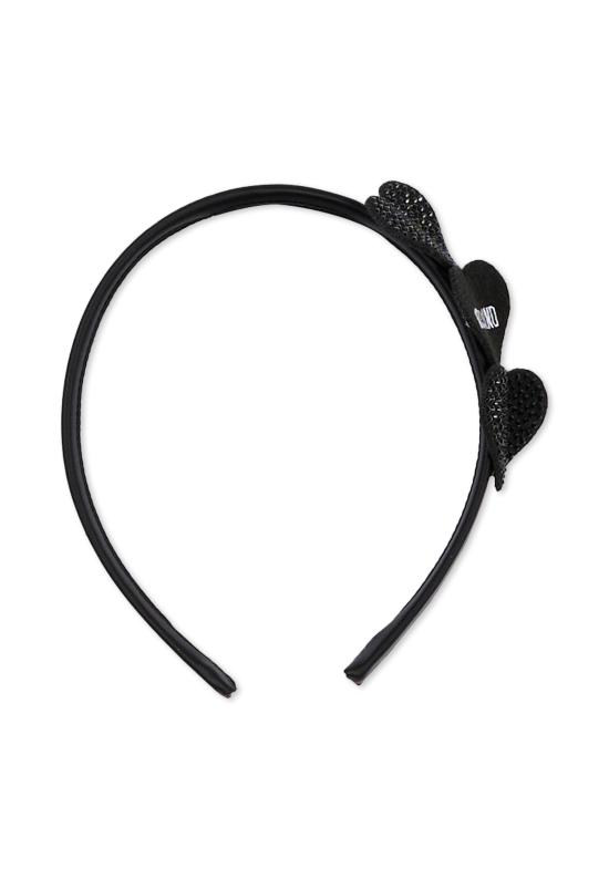 26FW [키즈] 모스키노 헤어 액세서리 HDX01P LRA12 60100 BLACK - MOSCHINO