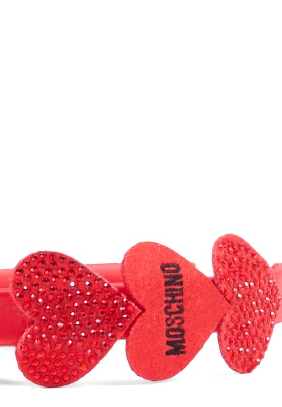 26FW [키즈] 모스키노 헤어 액세서리 HDX01P LRA12 50109 RED - MOSCHINO