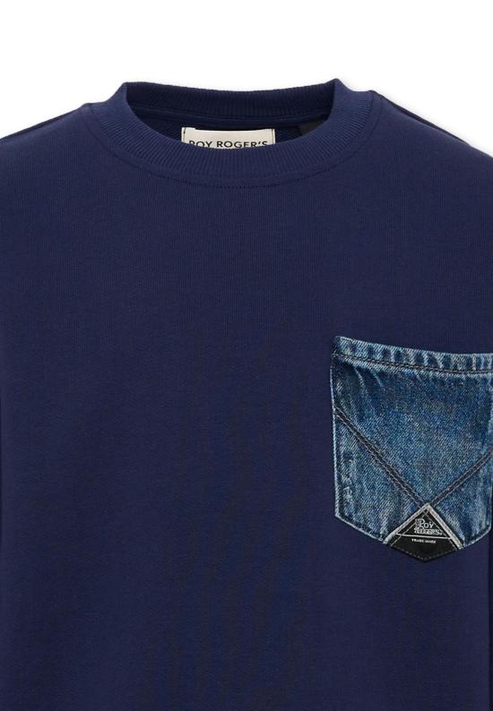 26SS [키즈] 로이로져스 니트/스웻셔츠 RG100 0 3854 BLUE - ROY ROGER'S