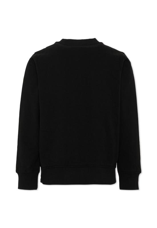 26FW [키즈] 모스키노 니트/스웻셔츠 HXF08V LCA83 60100 BLACK - MOSCHINO