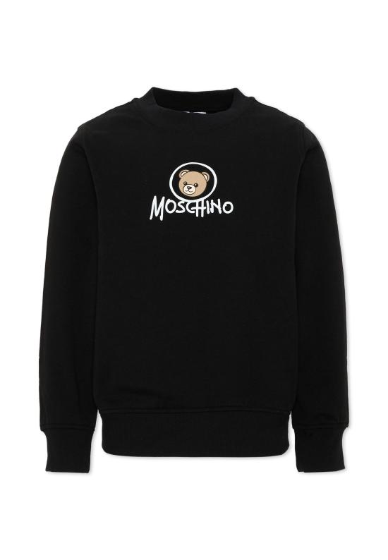 26FW [키즈] 모스키노 니트/스웻셔츠 HXF08V LCA83 60100 BLACK