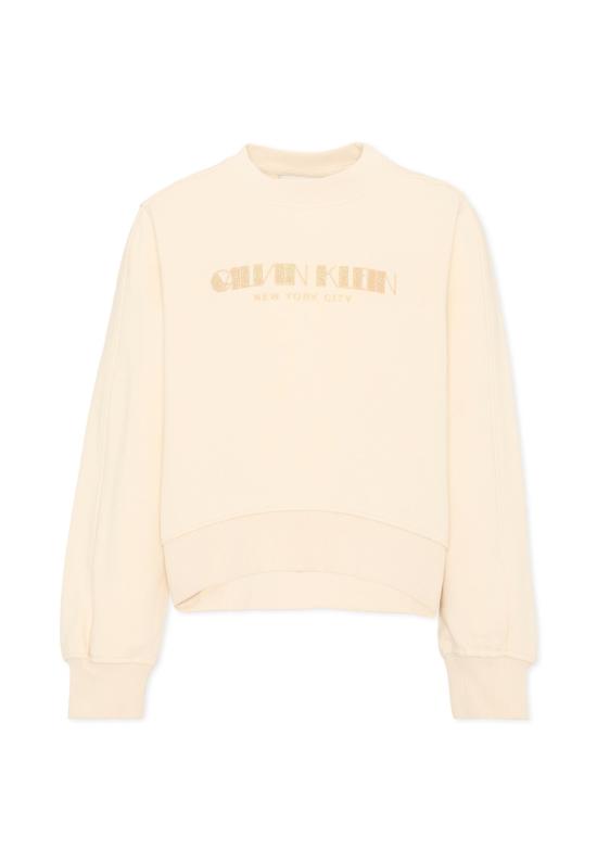 26SS [키즈] 캘빈클라인 니트/스웻셔츠 IG0IG03069 PGB BEIGE