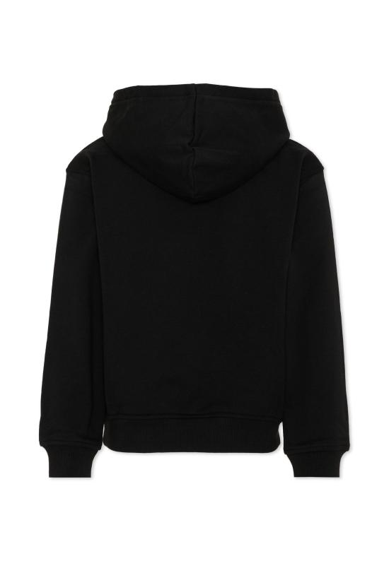 26FW [키즈] 모스키노 니트/스웻셔츠 HUF0A7 LCA83 60100 BLACK - MOSCHINO