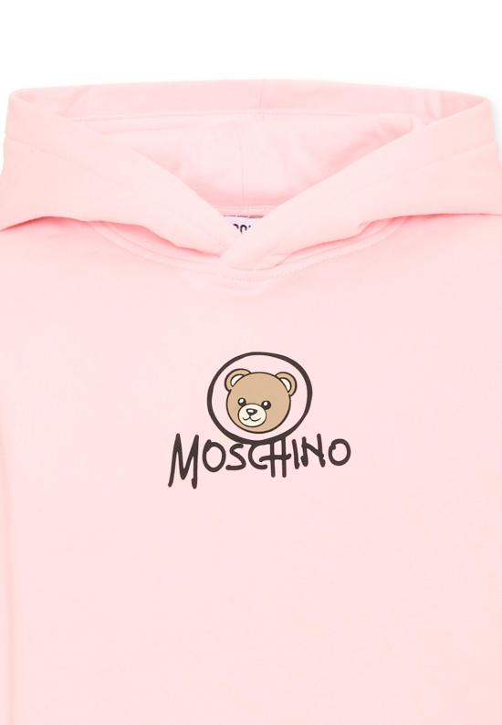 26FW [주니어] 모스키노 풀오버 HUF0A7 LCA83 50209 PINK - MOSCHINO