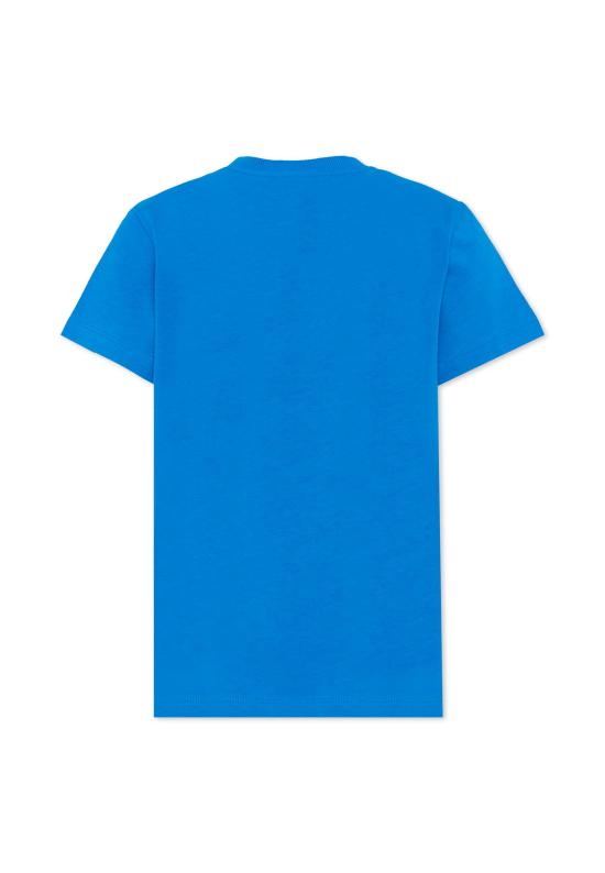26FW [키즈] 모스키노 티셔츠 HUM05V LAA34 40157 LIGHT BLUE - MOSCHINO