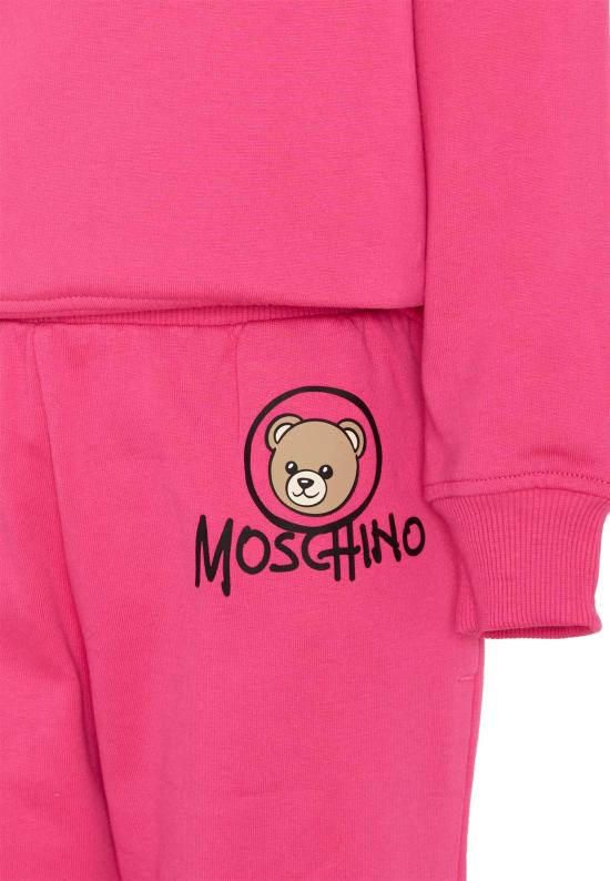 26FW [키즈] 모스키노 점프수트 HUK04R LCA83 51450 FUCHSIA - MOSCHINO