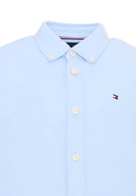 26SS [키즈] 타미힐피거 탑 KB0KB09550 C3Q LIGHT BLUE - TOMMY HILFIGER