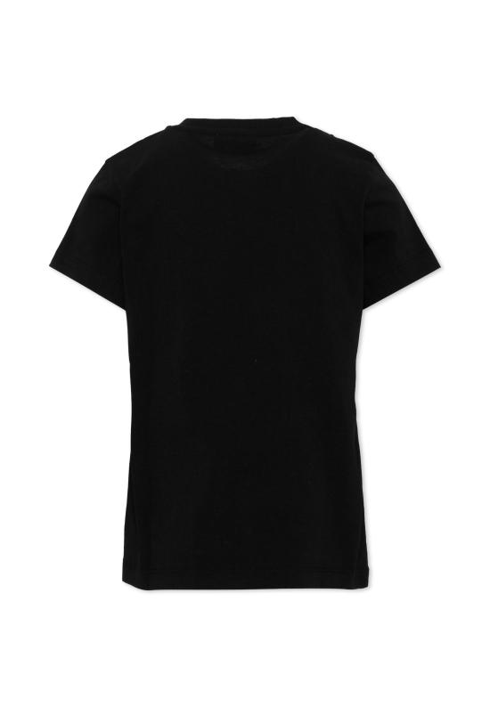26FW [키즈] 모스키노 티셔츠 HPM05V LAA59 60100 BLACK - MOSCHINO