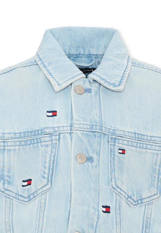 26SS [키즈] 타미힐피거 자켓 KB0KB10397 1AA DENIM - TOMMY HILFIGER