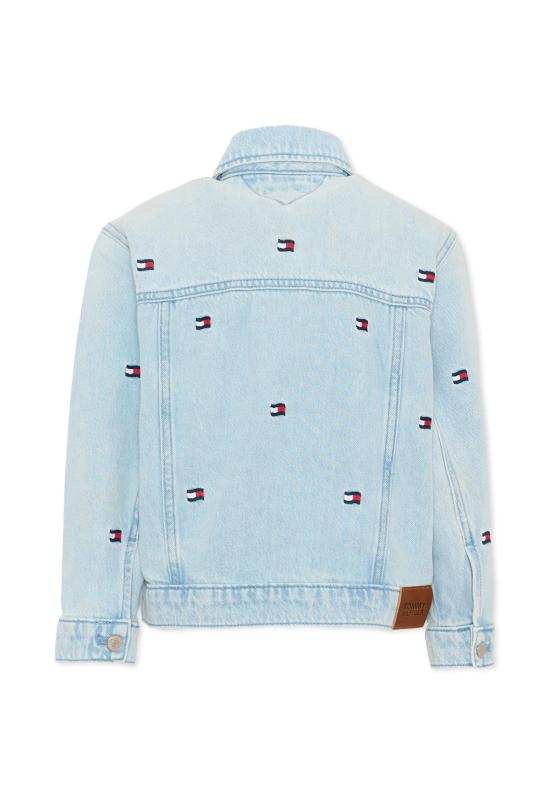 26SS [키즈] 타미힐피거 자켓 KB0KB10397 1AA DENIM - TOMMY HILFIGER
