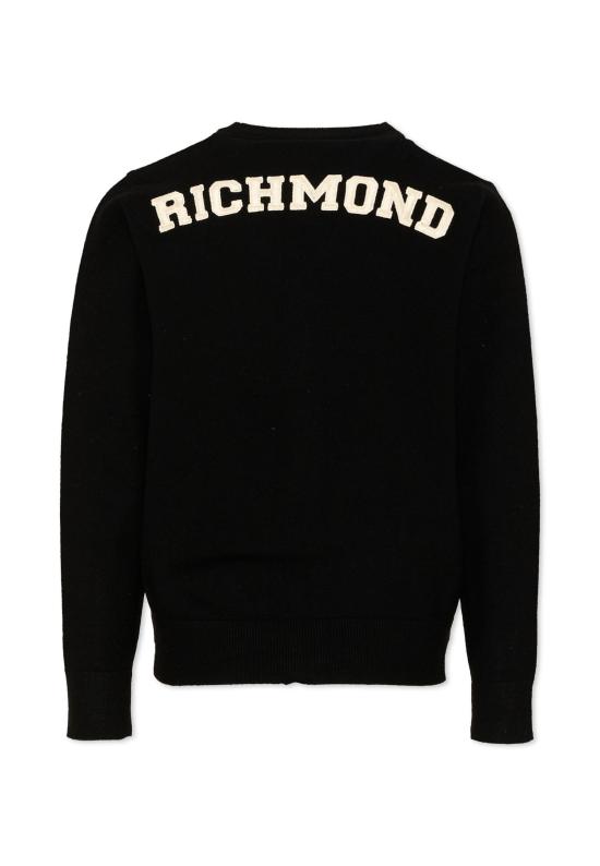 26FW [키즈] 리치몬드 가디건 RBA26075CD BLACK CR BLACK - RICHMOND