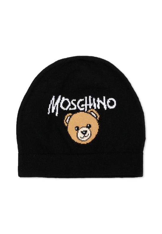 26FW [키즈] 모스키노 모자 HMX02O LHE43 60100 BLACK
