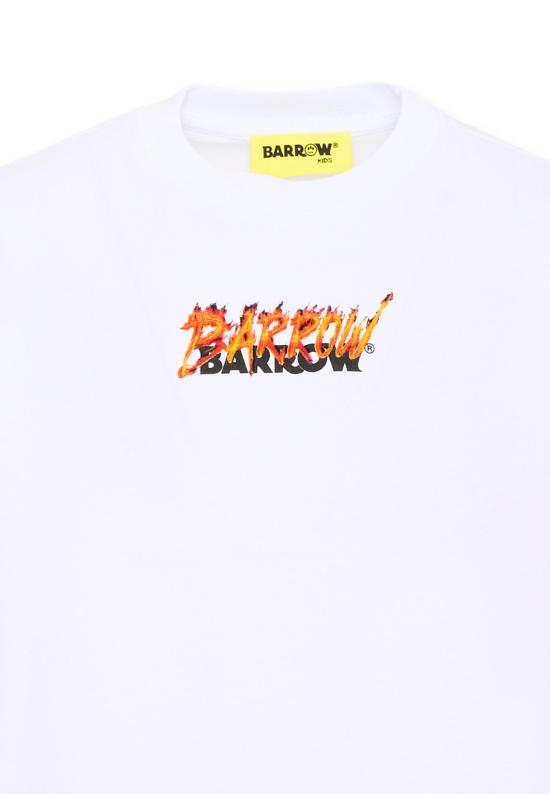 26FW [키즈] 바로우 티셔츠 F6BKJBTH088 002 WHITE - BARROW