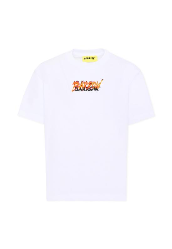 26FW [키즈] 바로우 티셔츠 F6BKJBTH088 002 WHITE