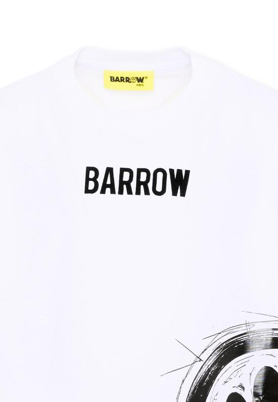 26FW [키즈] 바로우 티셔츠 F6BKJBTH075 002 WHITE - BARROW
