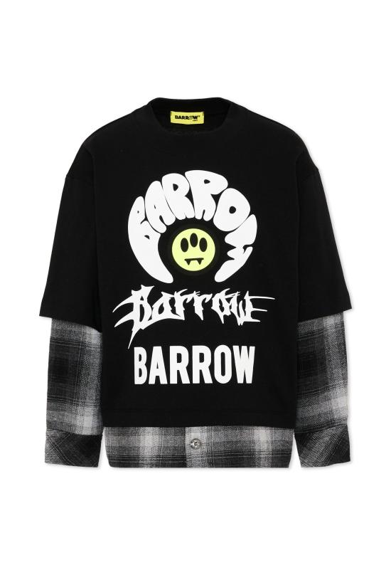 26FW [키즈] 바로우 티셔츠 F6BKJBTH080 110 BLACK