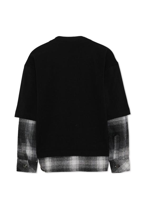 26FW [키즈] 바로우 티셔츠 F6BKJBTH080 110 BLACK - BARROW