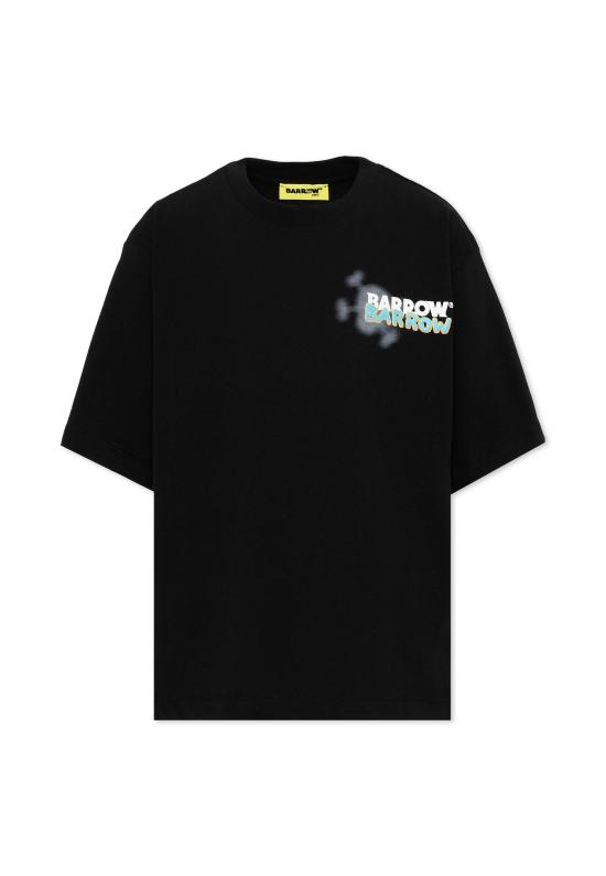 26FW [키즈] 바로우 티셔츠 F6BKJBTH066 110 BLACK