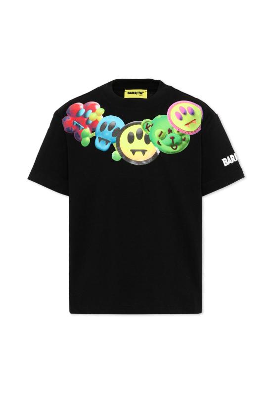 26FW [키즈] 바로우 티셔츠 F6BKJBTH065 110 BLACK