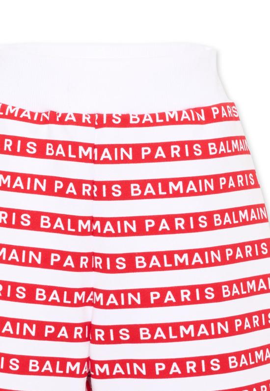  [키즈] 발망 쇼츠/버뮤다 BU6P99 Z1909 100RO RED - BALMAIN