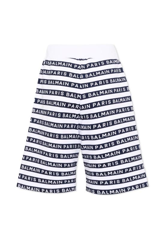  [키즈] 발망 쇼츠/버뮤다 BU6P99 Z1909 100BL BLUE - BALMAIN
