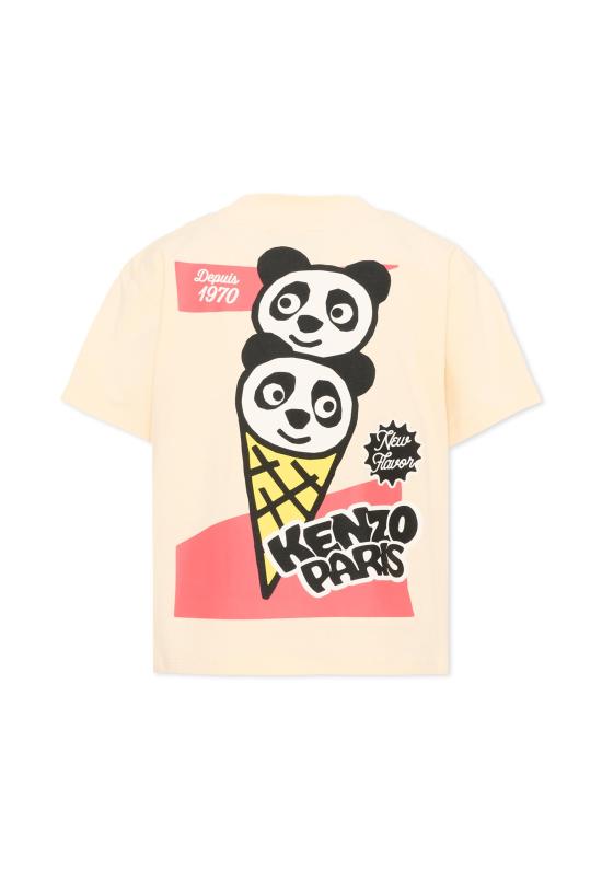 26SS [키즈] 겐조 티셔츠 K61678 208 IVORY - KENZO