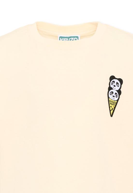 26SS [키즈] 겐조 티셔츠 K61763 208 IVORY - KENZO