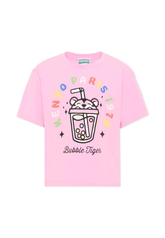 26SS [키즈] 겐조 티셔츠 K61769 47F PINK