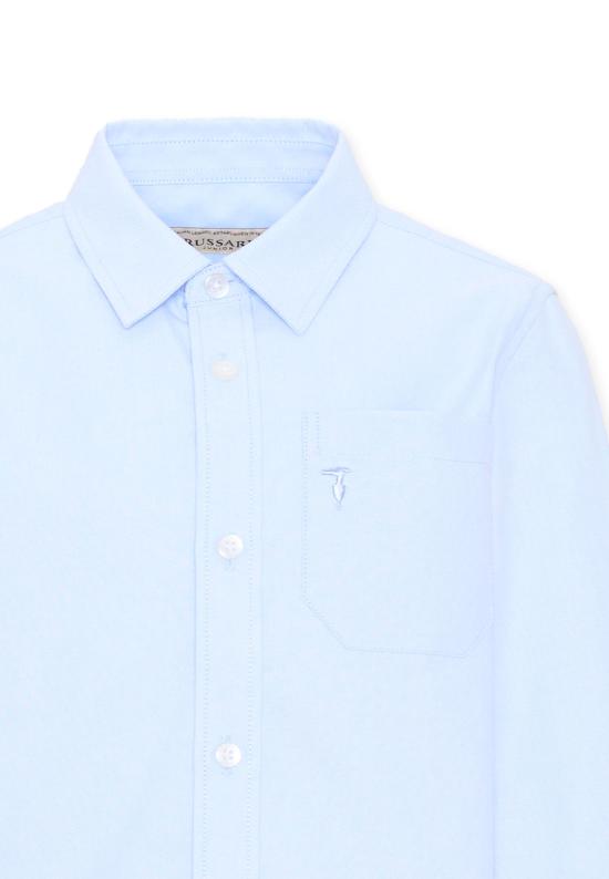 26FW [키즈] 트루사르디 탑 TBA26029CA SKY SKY LIGHT BLUE - TRUSSARDI