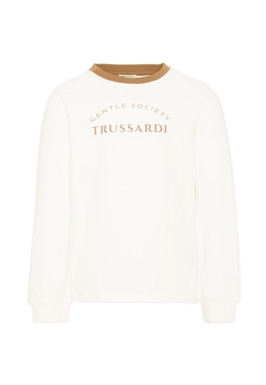 26FW [키즈] 트루사르디 티셔츠 TIA26092TS OFF WHITE OFF WHITE IVORY