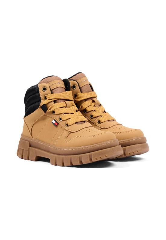 26FW [키즈] 타미힐피거 미들 부츠 T3X5 35292 0316A253 BEIGE - TOMMY HILFIGER