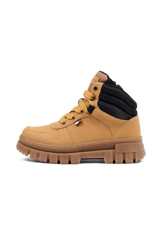 26FW [키즈] 타미힐피거 미들 부츠 T3X5 35292 0316A253 BEIGE - TOMMY HILFIGER