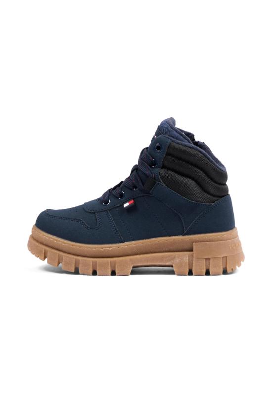 26FW [키즈] 타미힐피거 미들 부츠 T3X5 35292 0316X598 BLUE - TOMMY HILFIGER