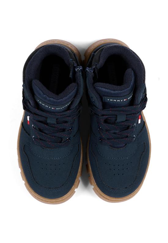 26FW [키즈] 타미힐피거 미들 부츠 T3X5 35292 0316X598 BLUE - TOMMY HILFIGER