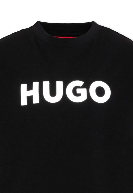 26SS [키즈] 휴고보스 티셔츠 G01016 09B BLACK - HUGO BOSS