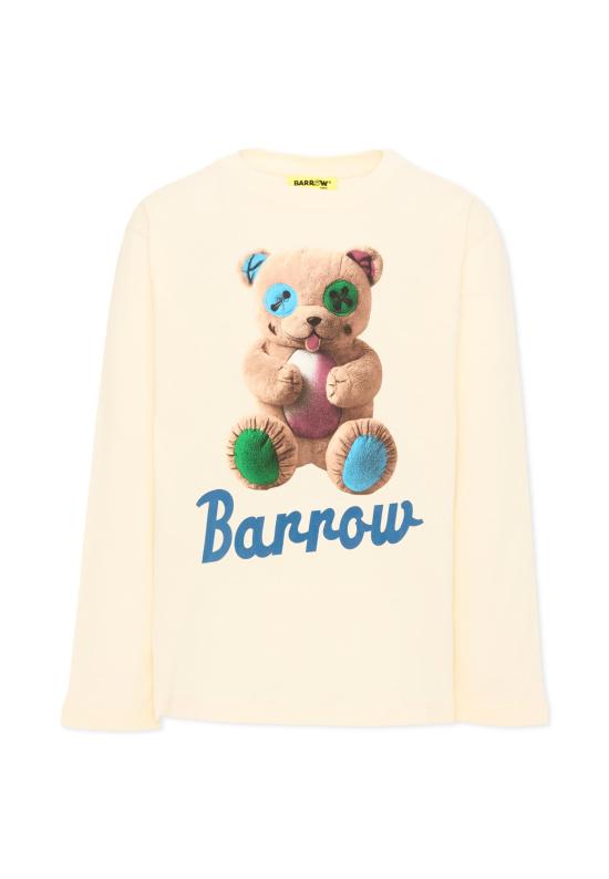 26FW [키즈] 바로우 티셔츠 F6BKJUTH059 013 IVORY