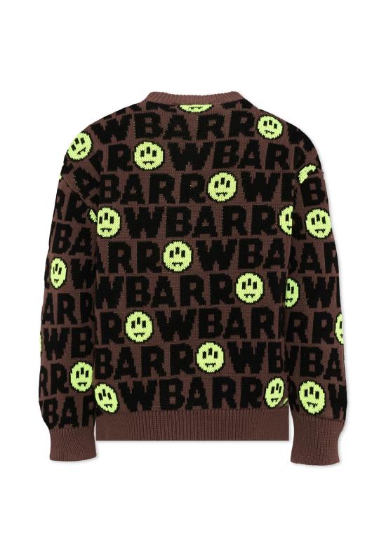 26FW [키즈] 바로우 니트/스웻셔츠 F6BKJUJP047 408 BROWN - BARROW