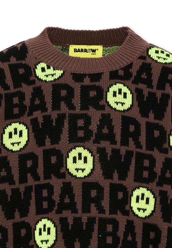 26FW [키즈] 바로우 니트/스웻셔츠 F6BKJUJP047 408 BROWN - BARROW
