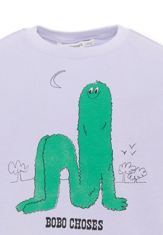 26FW [키즈] 보보쇼즈 티셔츠 B226AC006 LILAC - BOBO CHOSES