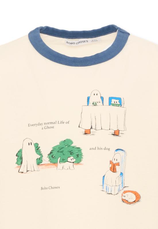 26FW [키즈] 보보쇼즈 티셔츠 B226AC005 IVORY - BOBO CHOSES