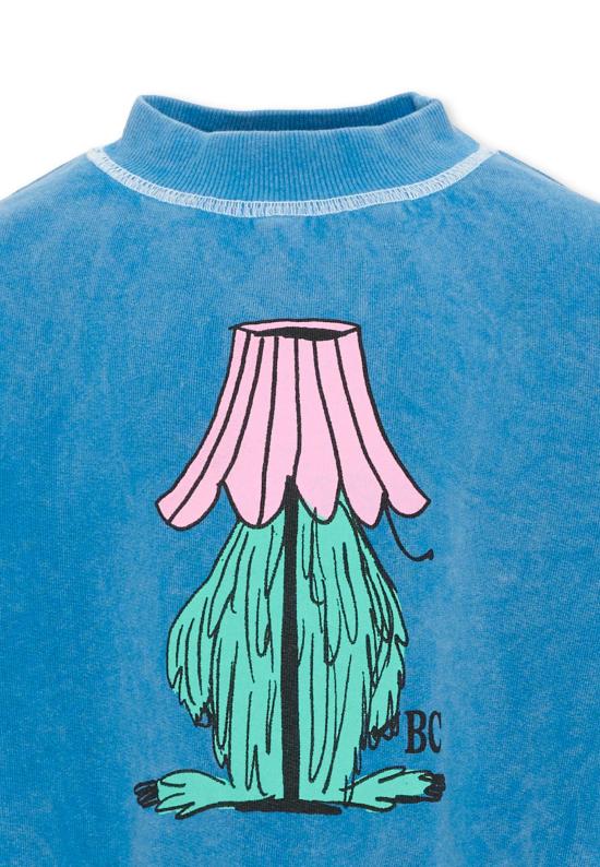 26FW [키즈] 보보쇼즈 니트/스웻셔츠 B226AC038 LIGHT BLUE - BOBO CHOSES