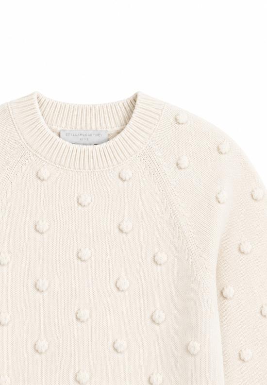 26FW [키즈] 스텔라 맥카트니 니트/스웻셔츠 TZ9A80 Z1528 101 IVORY - STELLA MCCARTNEY