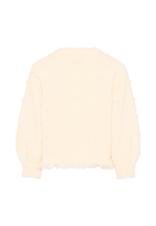 26FW [키즈] 스텔라 맥카트니 니트/스웻셔츠 TZ9A80 Z1528 101 IVORY - STELLA MCCARTNEY