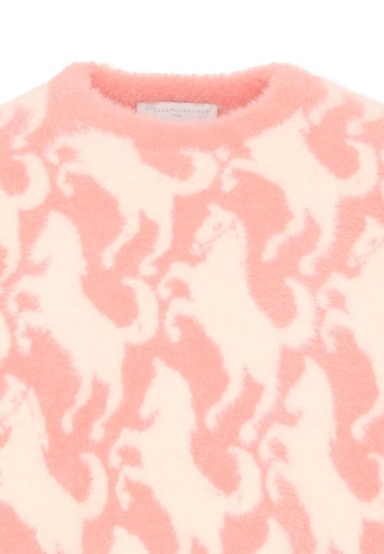 26FW [키즈] 스텔라 맥카트니 니트/스웻셔츠 TZ9A40 Z2288 999 PINK - STELLA MCCARTNEY