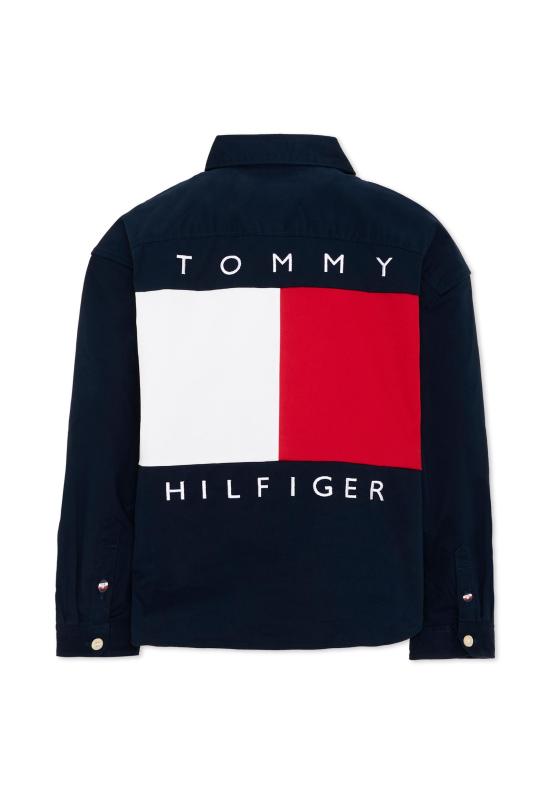 26SS [키즈] 타미힐피거 탑 KB0KB10065 C1G BLUE - TOMMY HILFIGER