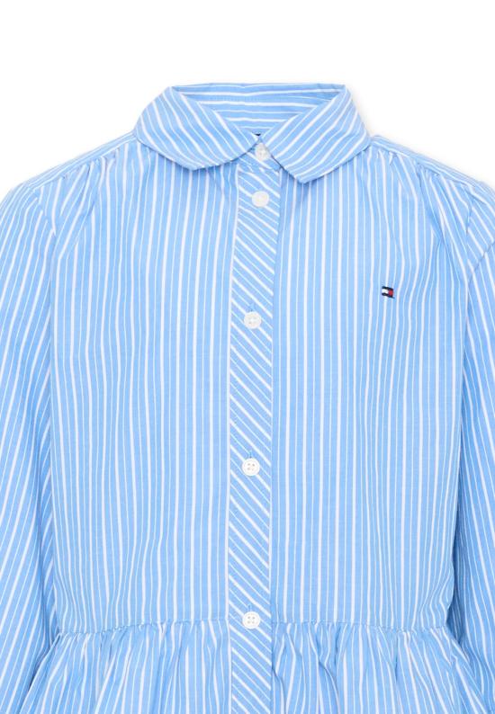 26SS [키즈] 타미힐피거 원피스 KG0KG08936 C1T LIGHT BLUE - TOMMY HILFIGER