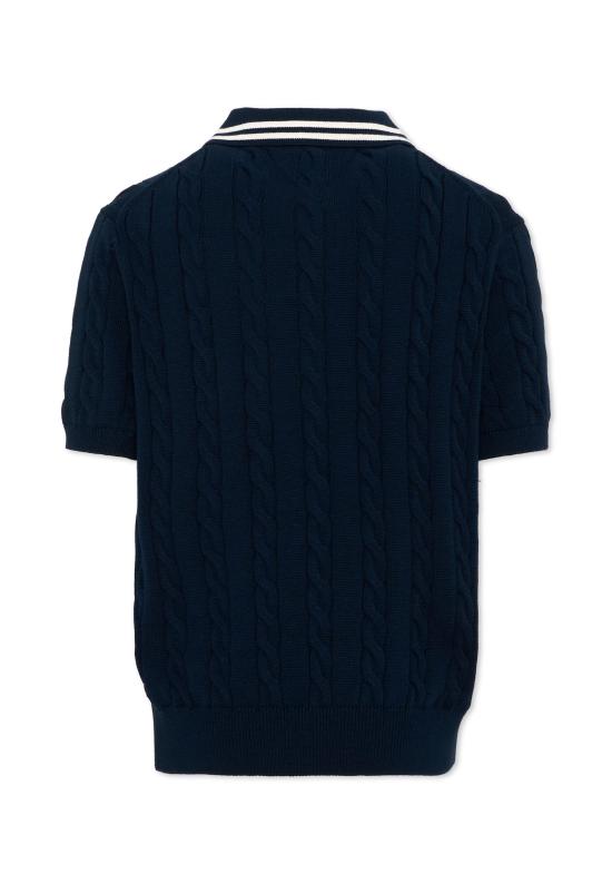 26SS [키즈] 타미힐피거 폴로 셔츠 KB0KB09754 C1G BLUE - TOMMY HILFIGER