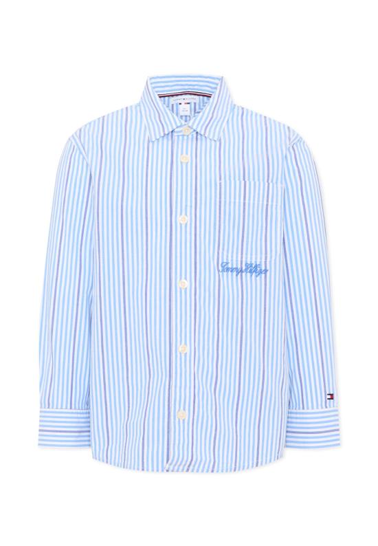 26FW [키즈] 타미힐피거 탑 KB0KB10566 C39 LIGHT BLUE